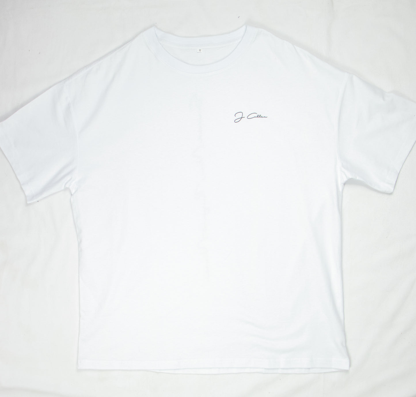 Oversized Boxed Tee - White