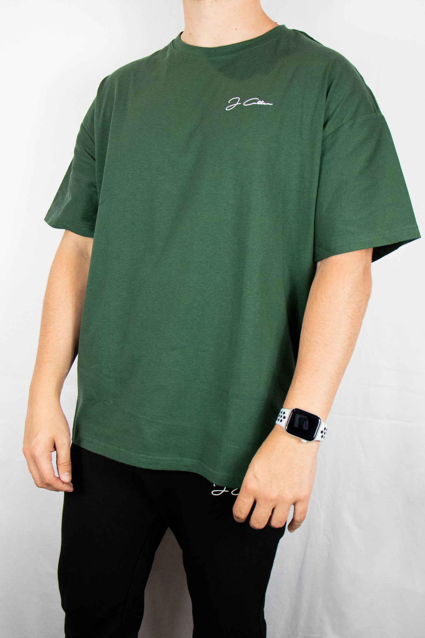 Oversized Boxed Tee - Green