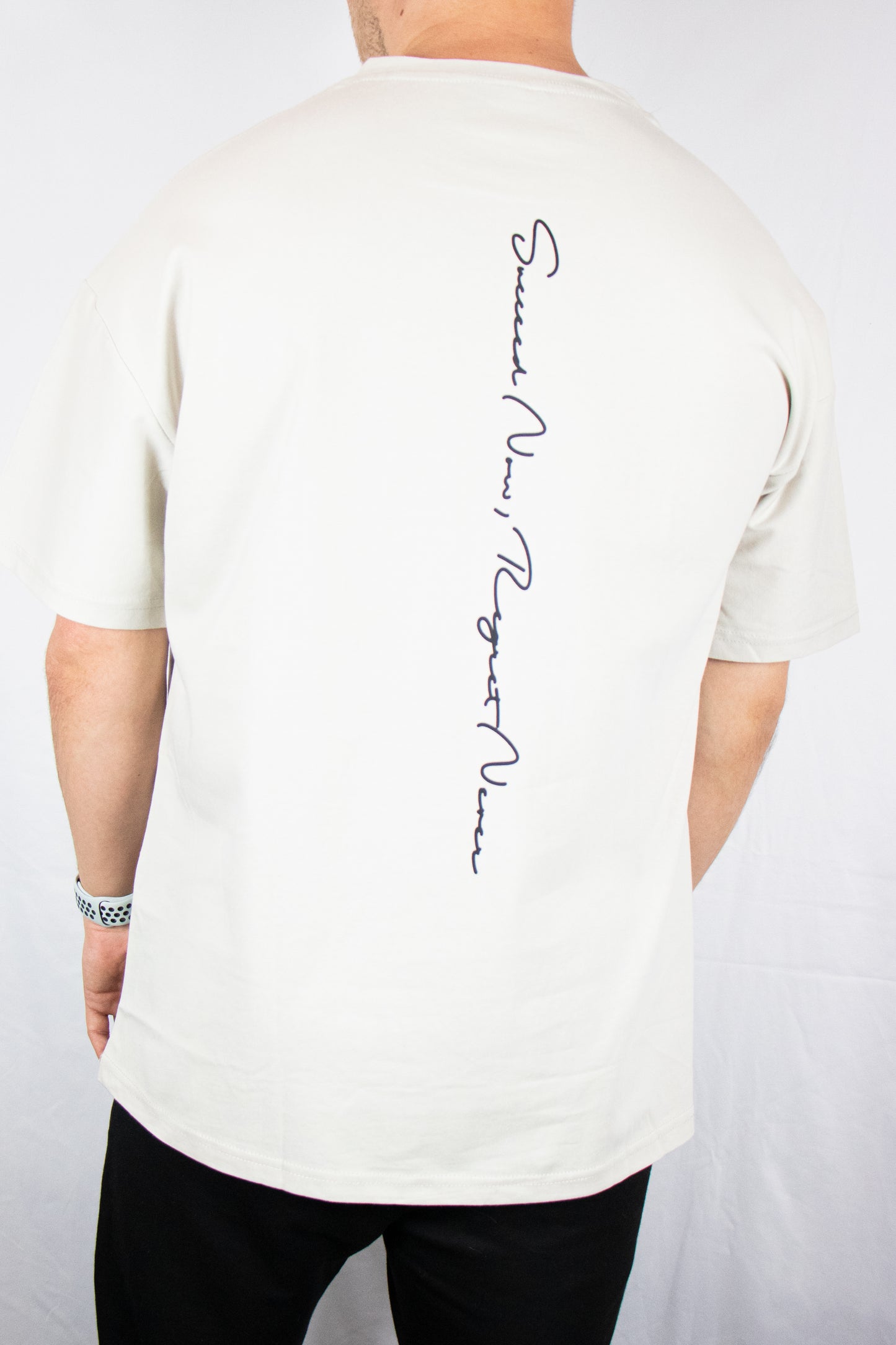 Oversized Boxed Tee - Oatmeal