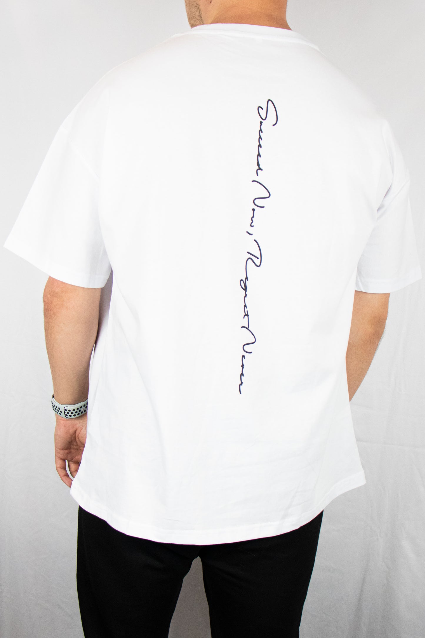 Oversized Boxed Tee - White