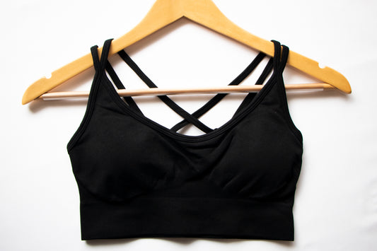 Trinity Sling Back - Black