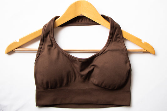 Trinity Halter Neck - Brown