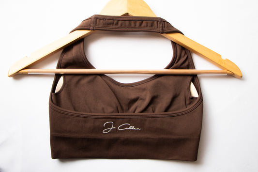 Trinity Halter Neck - Brown