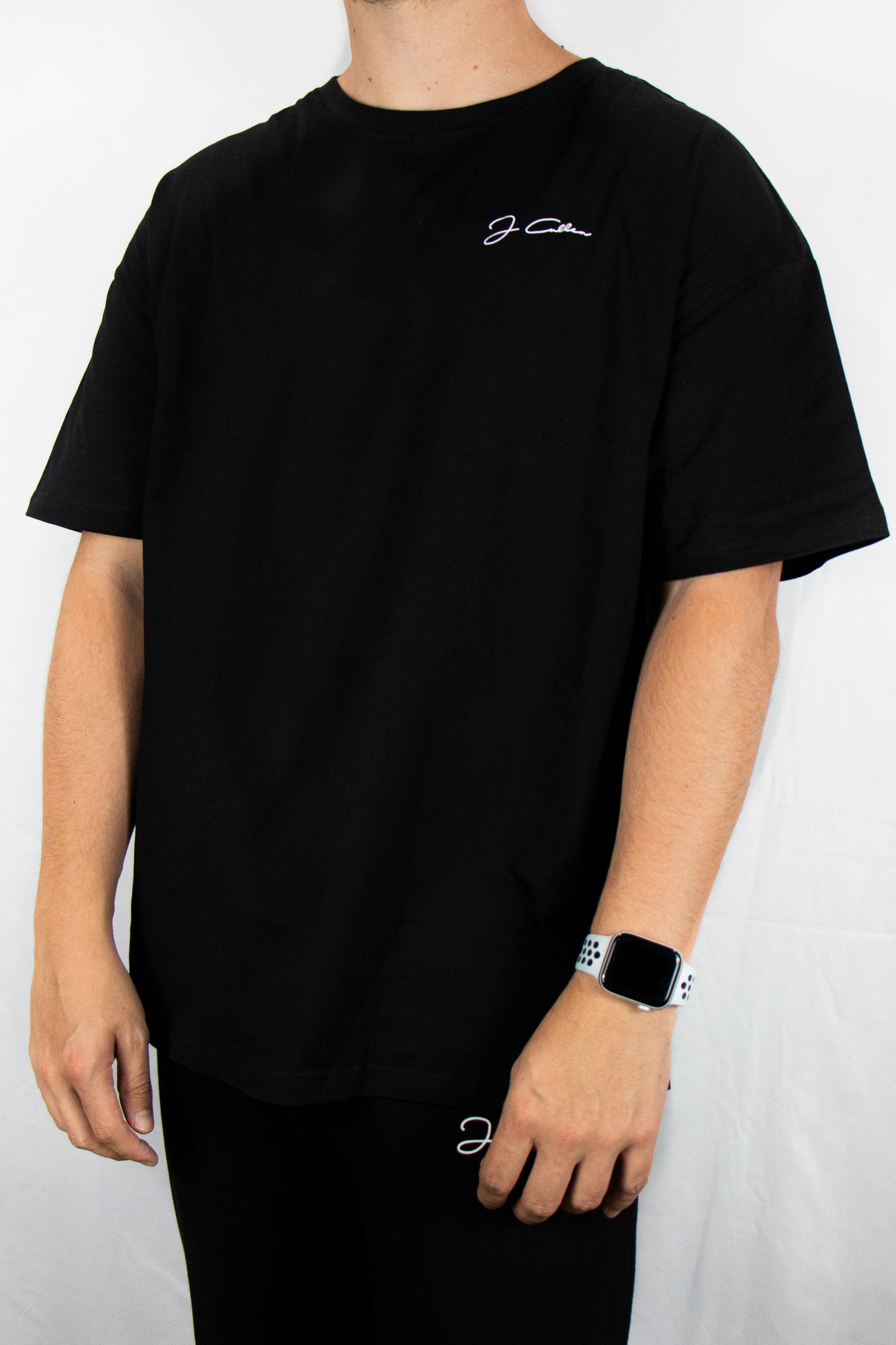 Oversized Boxed Tee - Black