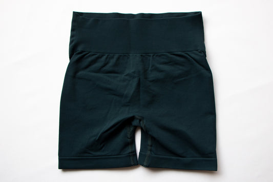Trinity Scrunch Shorts - Deep Teal